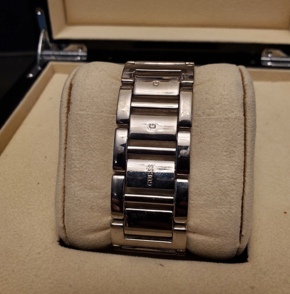 Guess Rhinestone Bangle Wristwatch - Picture 9 of 11